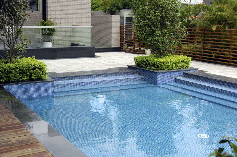 Pool Deck Tiling